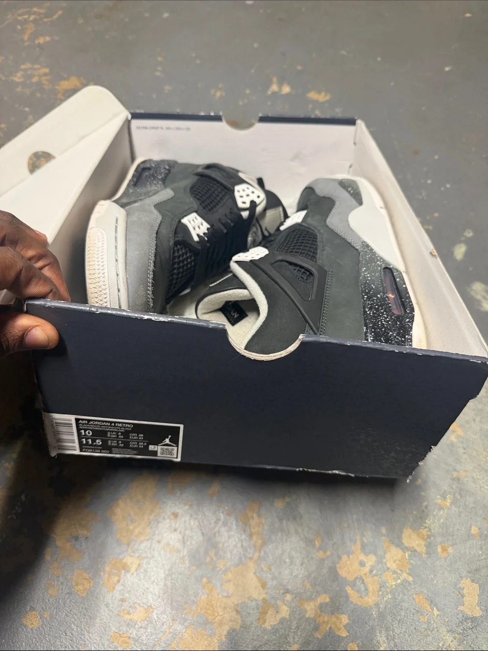 Jordan 4 fear